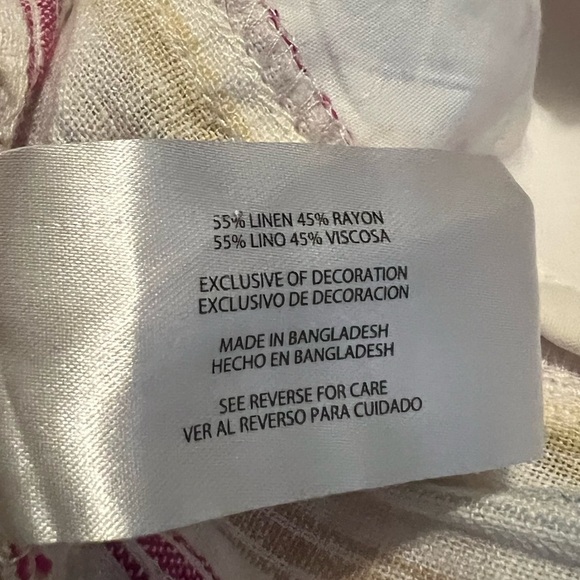 ⭐️GAP Linen Blend Striped Women's Shorts - Picture 6 of 7